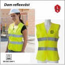 Dam reflexv&auml;st med eget tryck