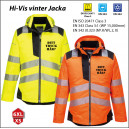 Hi-Vis vinter jacka