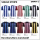 Fotboll Matchställ Craft Stripe