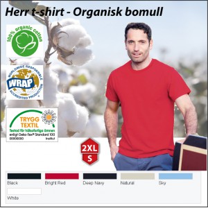 Organic Herr T-shirt