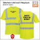 Säkerhets t-shirt med tryck PW