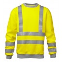 S&auml;kerhets sweatshirt inkl. 1/f&auml;rgstryck ID