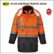 HI-VIS 7-I-1 CONTRAST TRAFFIC JACKA