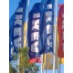 Reklamflagga Stående