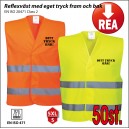 Reflexv&auml;st med tv&aring; tryck 50st.