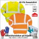 Varsel sweatshirt inkl. 1/färgstryck PW