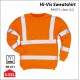 Varsel sweatshirt inkl. 1/färgstryck PW