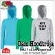 Lady-Fit Hooded Sweat med eget tryck