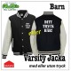 Barn Varsity Jacka med tryck