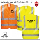 Reflexv&auml;st med LED lysdioder