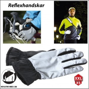 Reflekterande handskar