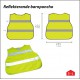 Reflekterande barnponcho