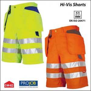 Varselshorts med/utan tryck 
