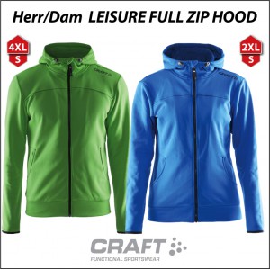 Craft Leisure full zip hoodtr&ouml;ja