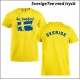 Sverige t-shirt med tryck