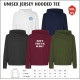 Long Sleeve Hooded T-shirt med eget tryck