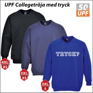 Collegetr&ouml;ja med eget tryck
