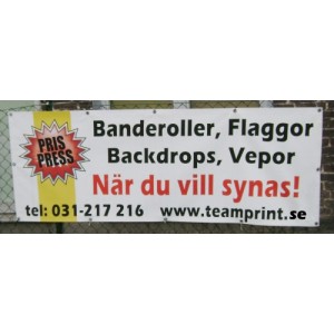 Latex Pvc banderoll - 450g